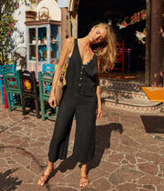 AMALFI JUMPSUIT BLACK