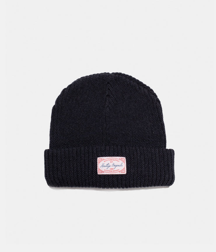 BASIC BEANIE VINTAGE BLACK
