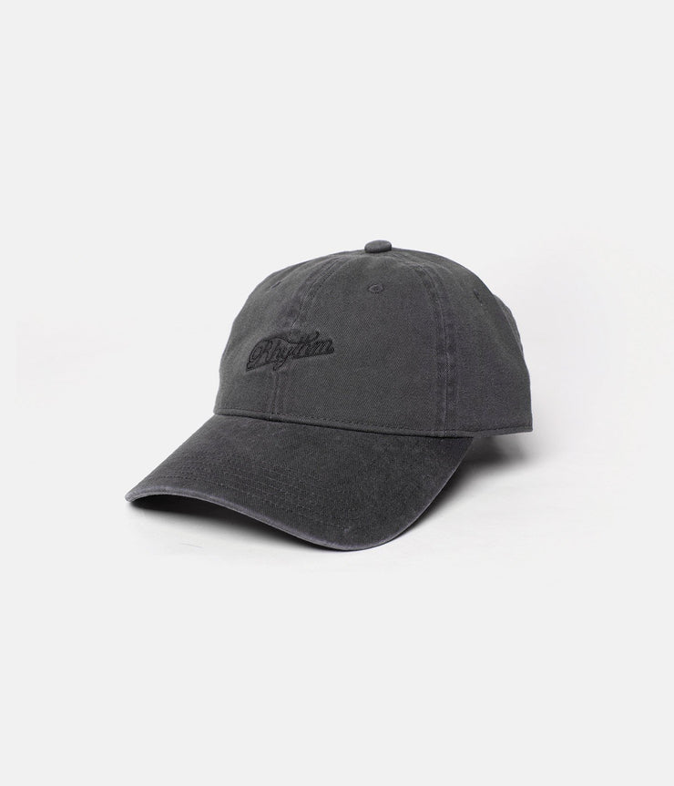 Rhythm Basic Cap Vintage Black Front