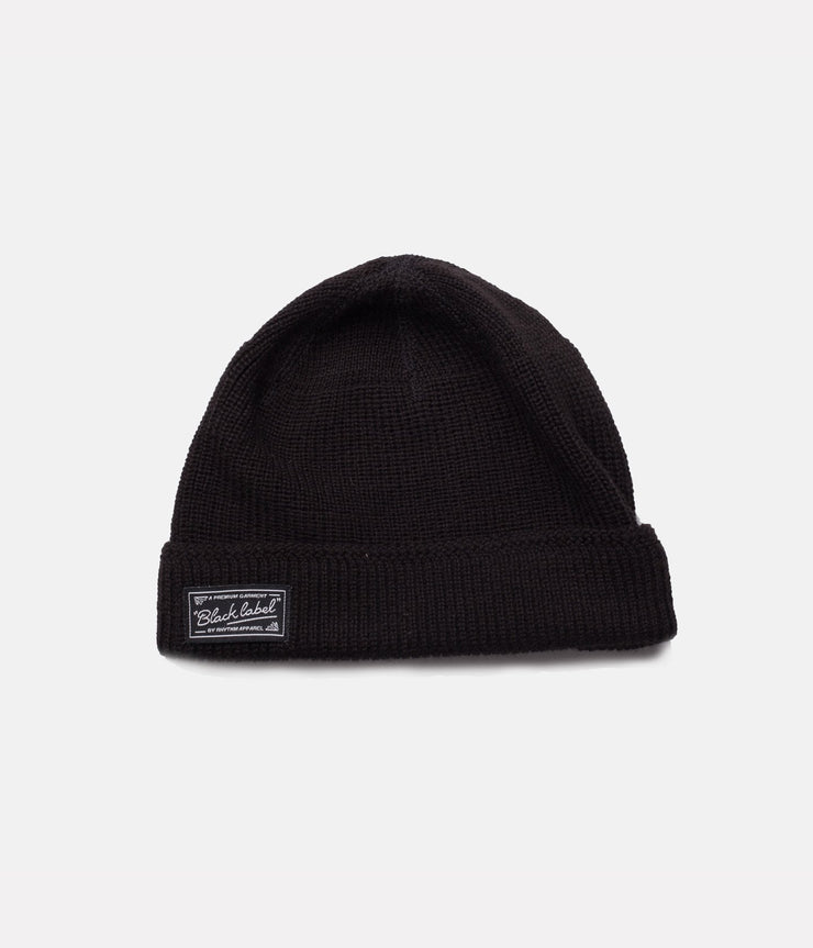 WATCH BEANIE VINTAGE BLACK