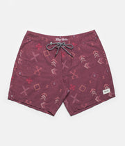 BAZAAR RUG TRUNK MOROCCAN RED