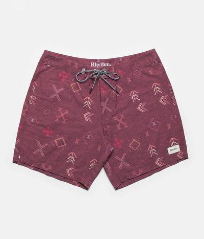 BAZAAR RUG TRUNK MOROCCAN RED