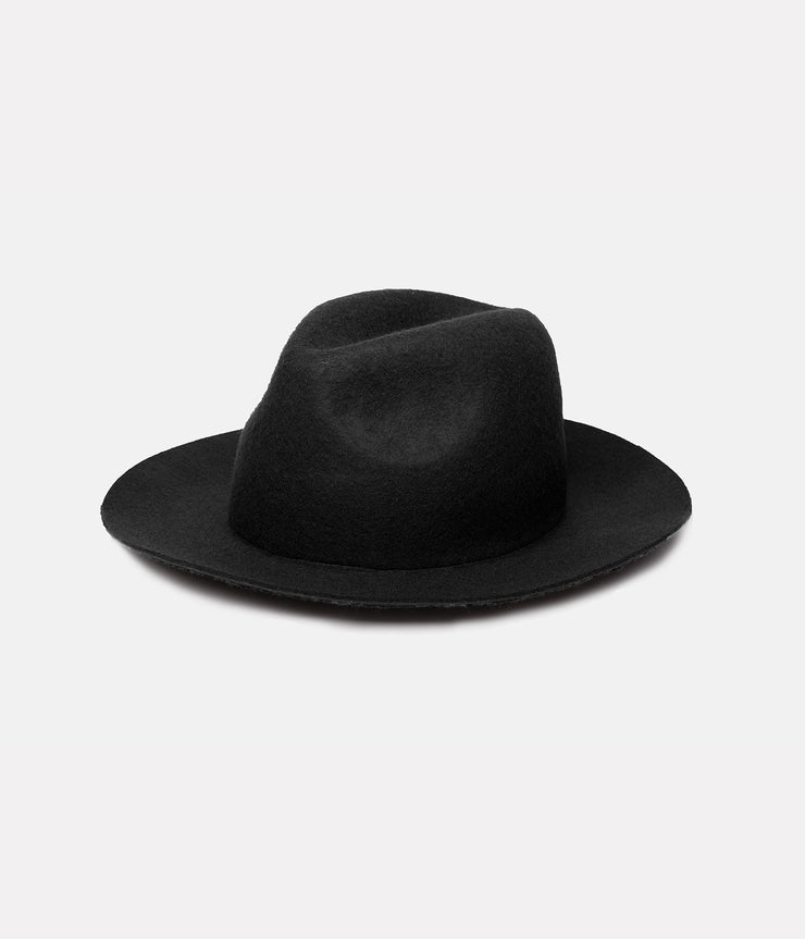 FIELDS FEDORA HAT BLACK