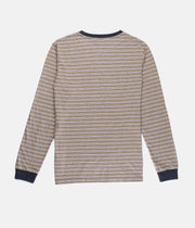 EVERYDAY STRIPE LS SHIRT CLAY