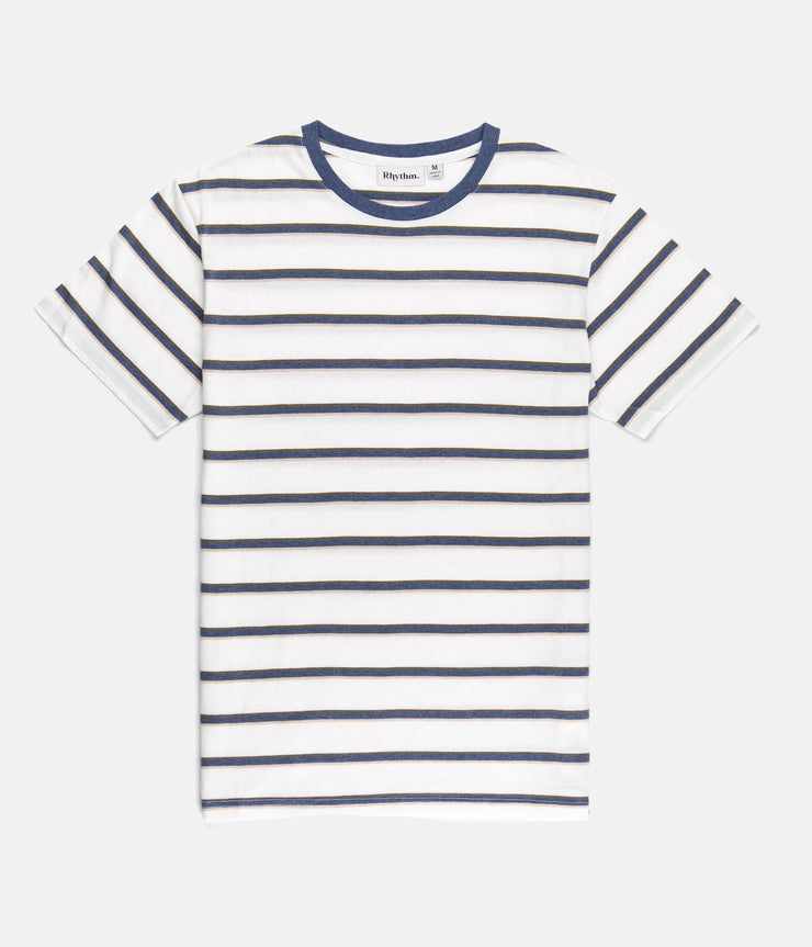 EVERYDAY STRIPE T-SHIRT SEA