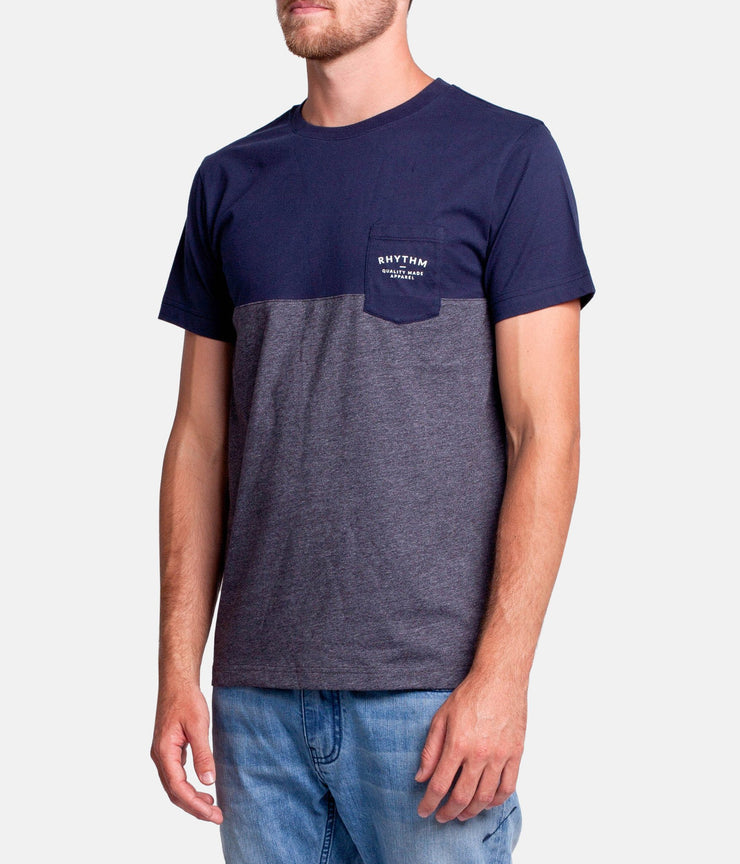 ABODE T-SHIRT NAVY