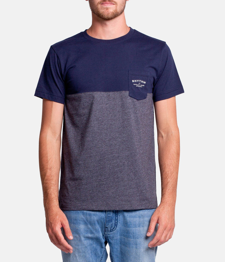 ABODE T-SHIRT NAVY