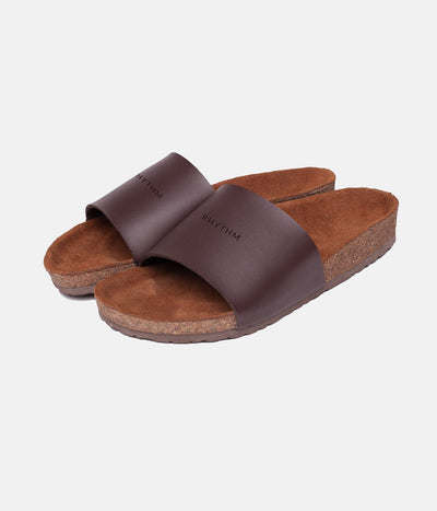 MENS SLIDE BROWN