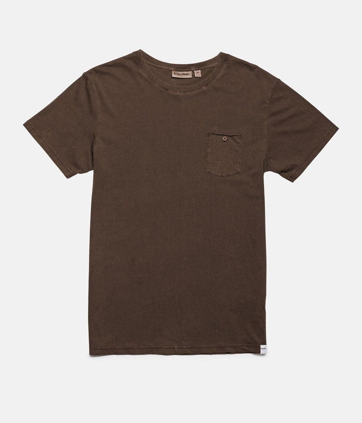 EVERYDAY WASH T-SHIRT VINTAGE BROWN
