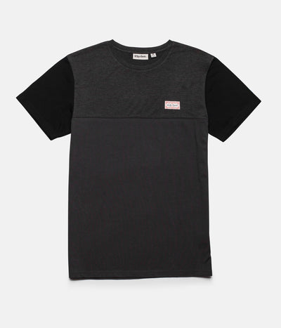 COMMUNE T-SHIRT CHARCOAL / BLACK