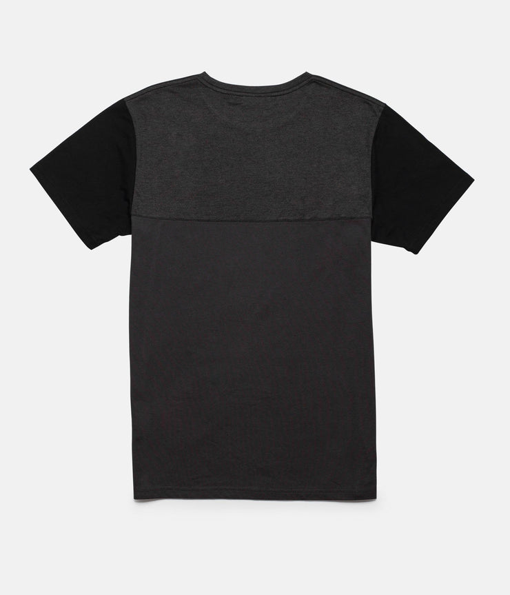 COMMUNE T-SHIRT CHARCOAL / BLACK