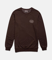 WASHED OUT PULLOVER VINTAGE BROWN