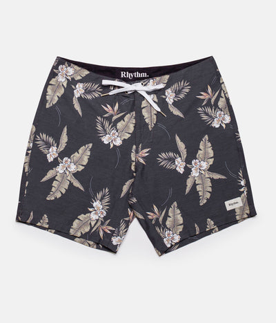 CLASSIC FLORAL TRUNK VINTAGE BLACK