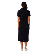 CAMILLE WRAP DRESS BLACK