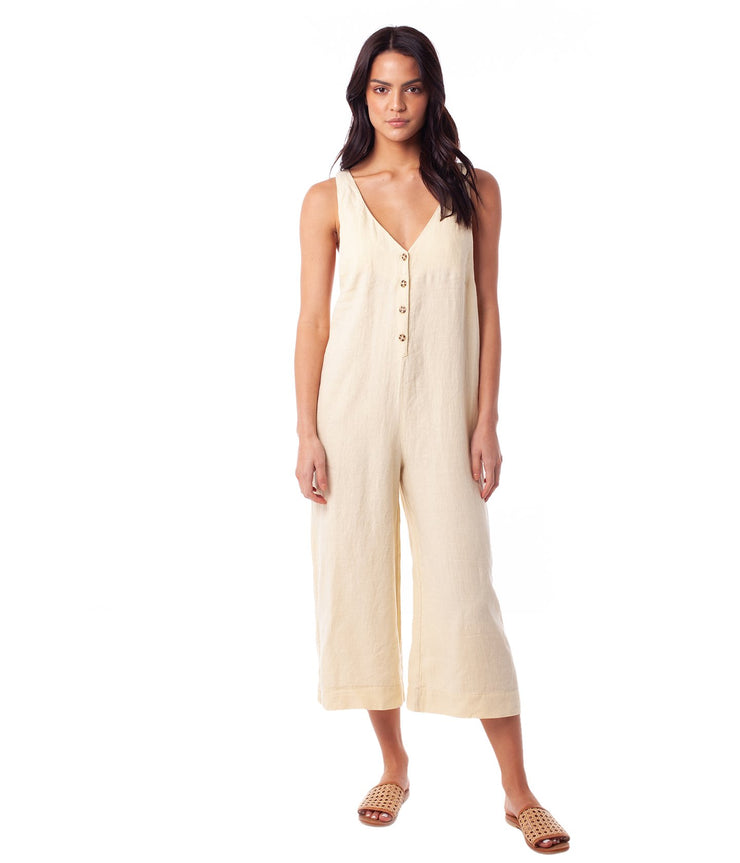 AMALFI JUMPSUIT LEMON