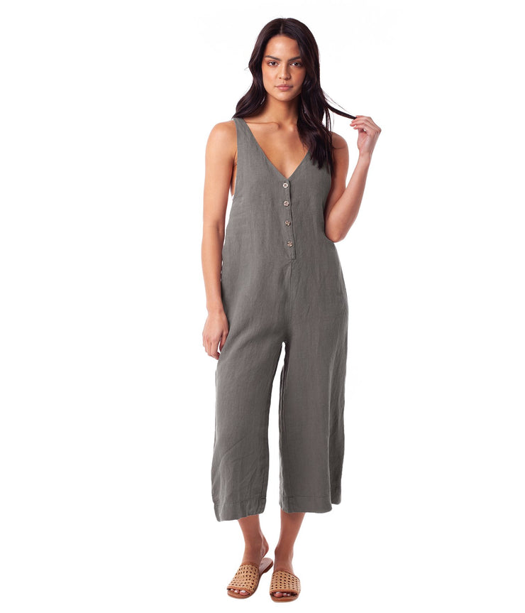 AMALFI JUMPSUIT OLIVE