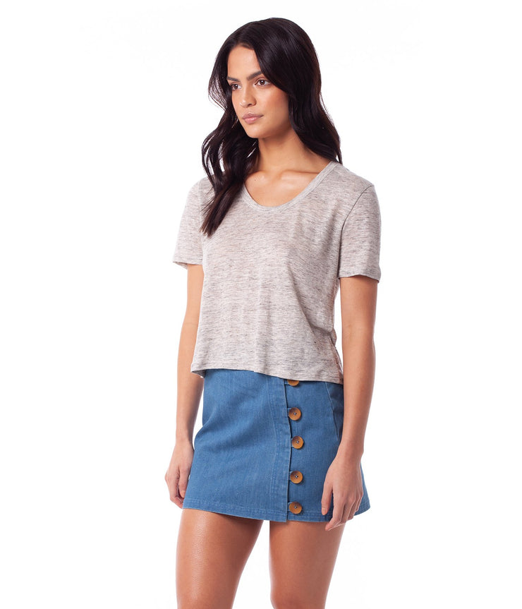SUNSHINE TEE GREY MARLE