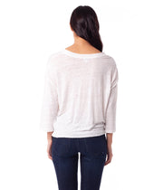 SUNSHINE LONG SLEEVE TEE WHITE