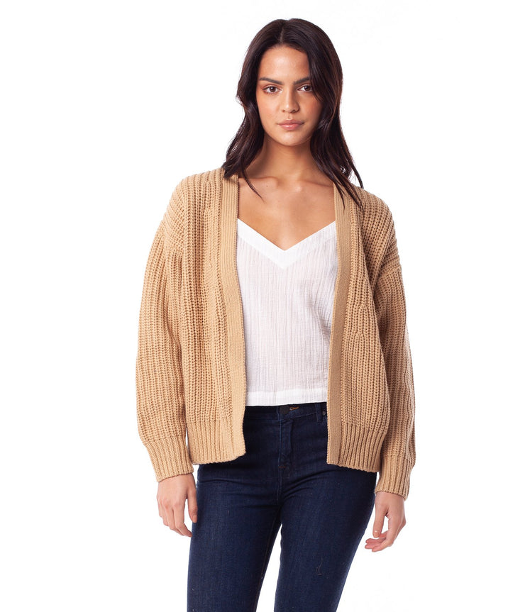 SEATTLE CARDI CAMEL