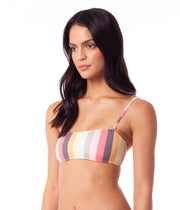 SAHARA BANDEAU TOP RAINBOW