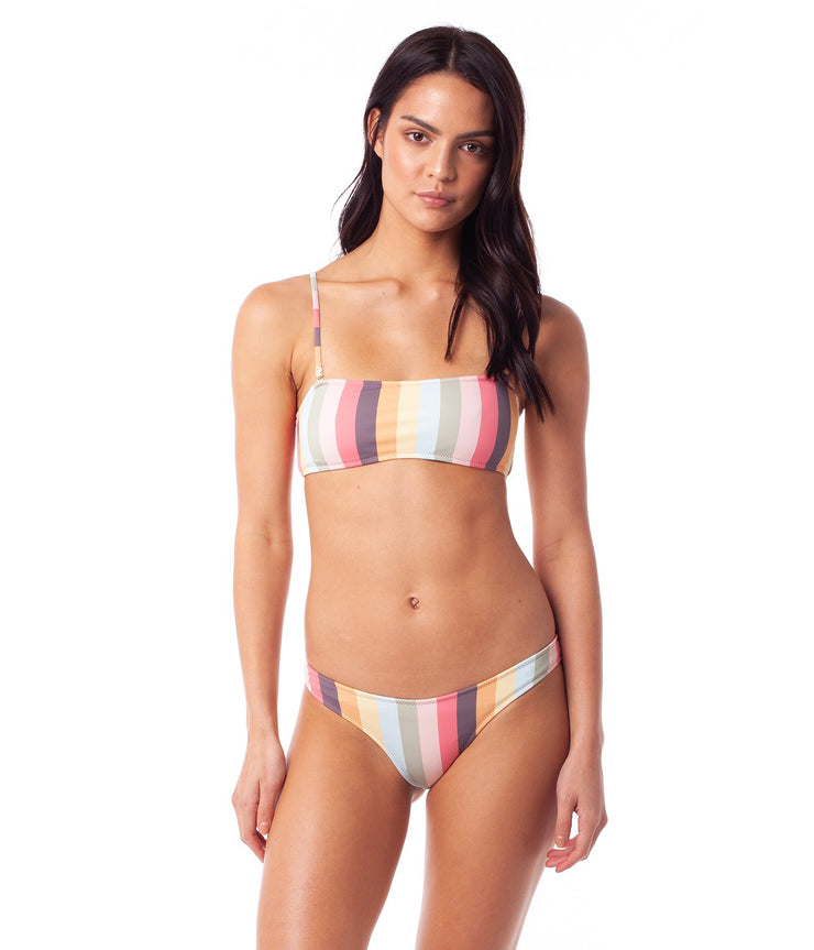 SAHARA BANDEAU TOP RAINBOW