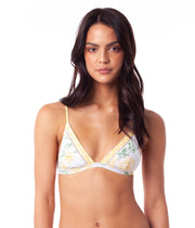 SIENNA BRALETTE TOP LEMON