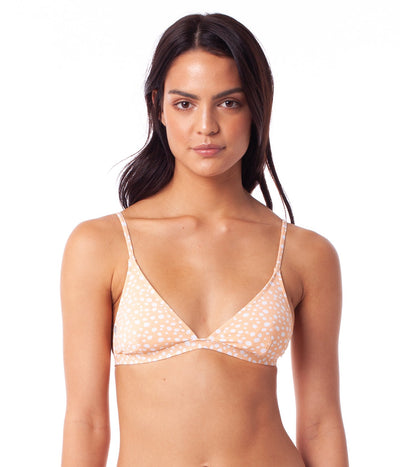 ZANZIBAR BRALETTE TOP PEACH