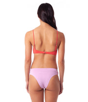 NORTH SHORE BANDEAU TOP NECTARINE