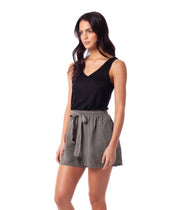 AMALFI SHORT OLIVE