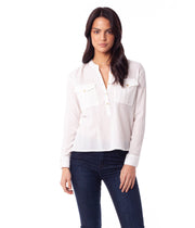 NOUMEA L/S TOP WHITE