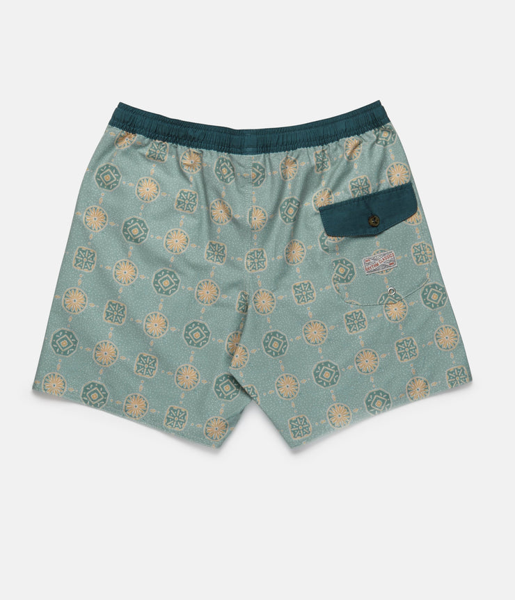 COZUMEL BEACH SHORT TEAL