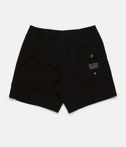 BLACK LABEL BEACH SHORT BLACK