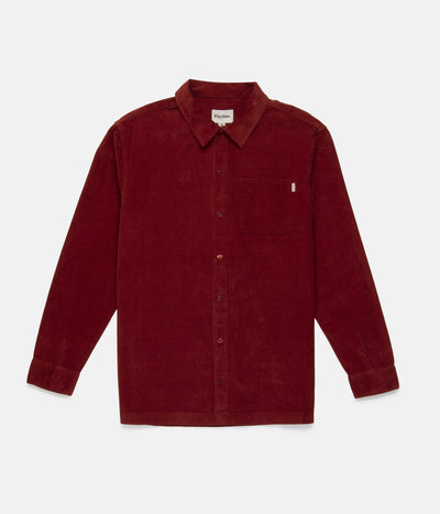 CORDUROY LS SHIRT OCHRE