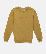 WASHED OUT PULLOVER FADED SEAWEED