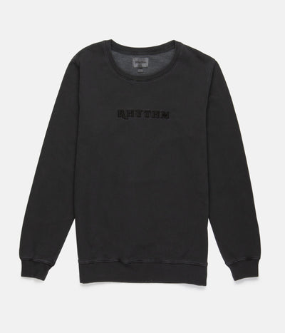 WASHED OUT PULLOVER WASHED CHARCOAL