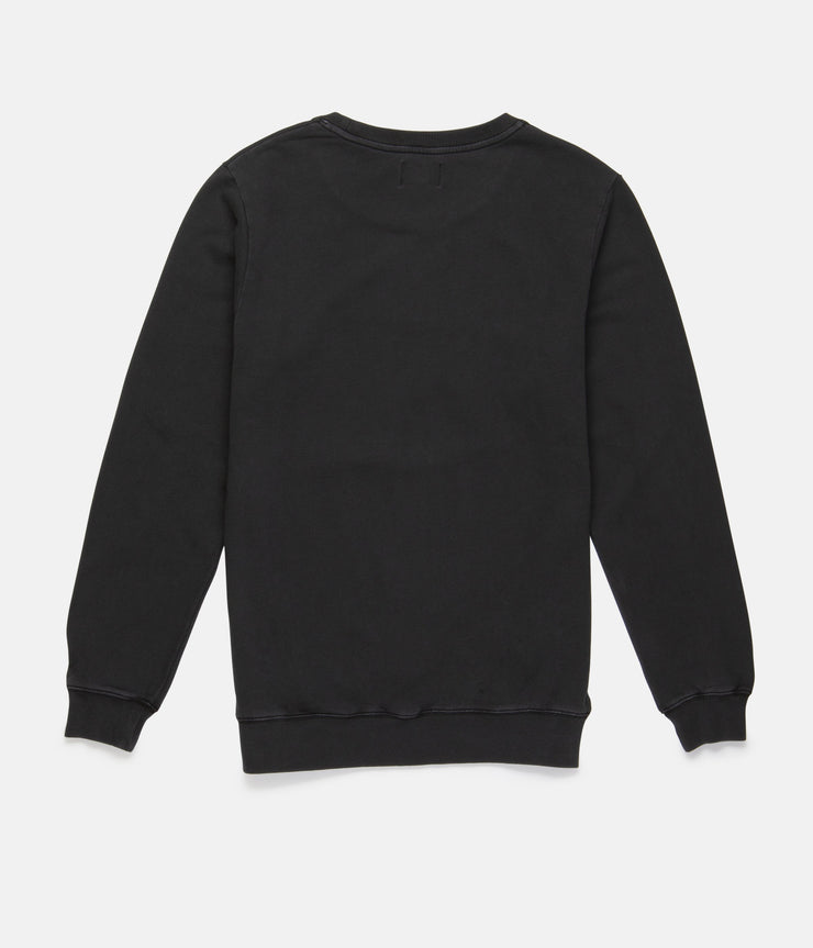 WASHED OUT PULLOVER WASHED CHARCOAL
