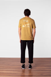 TIKI BAY T-SHIRT WASHED SEAWEED