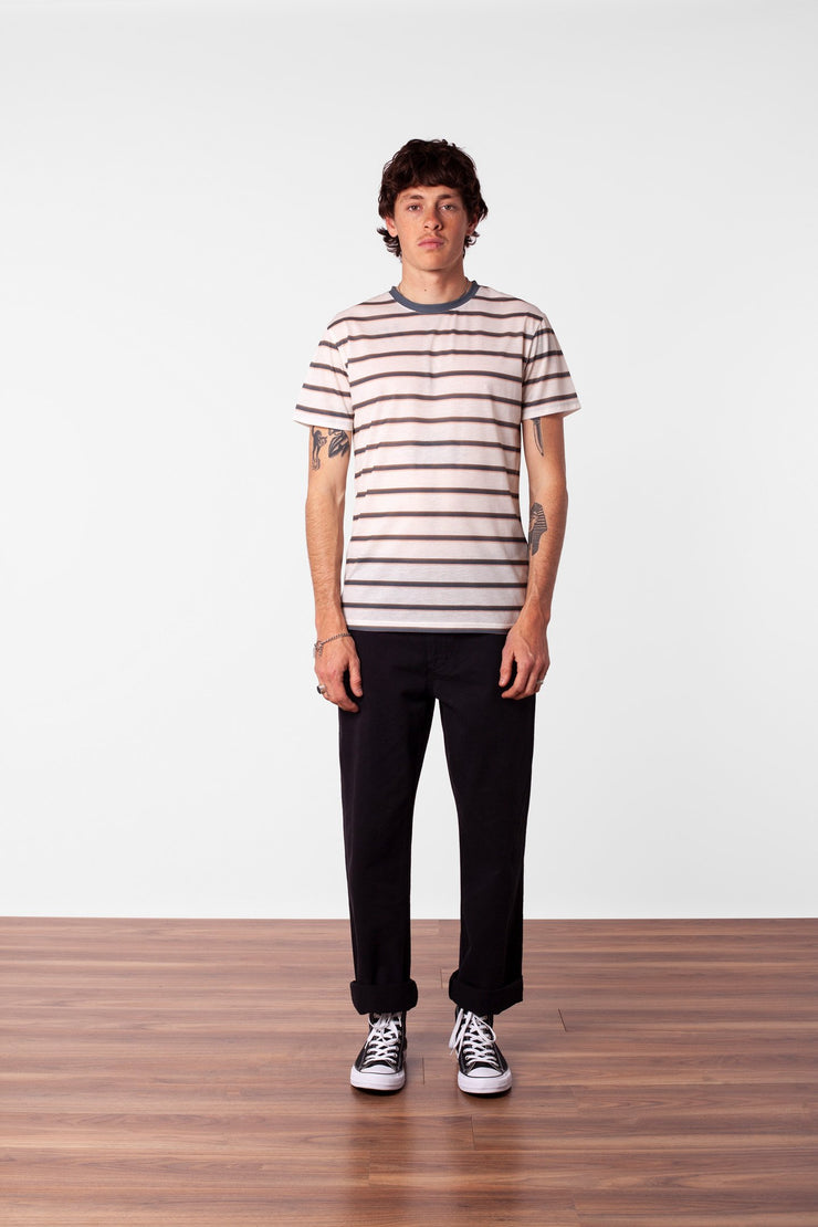 EVERYDAY STRIPE T-SHIRT SEA