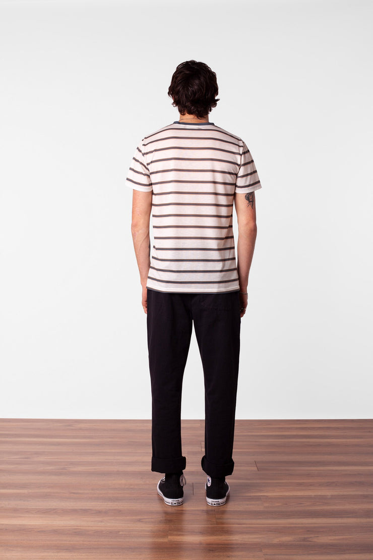 EVERYDAY STRIPE T-SHIRT SEA