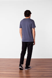 EVERYDAY WASH T-SHIRT WASHED BLUE