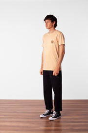 POCKET T-SHIRT WASHED PEACH