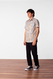 BERMUDA SS SHIRT FADED BLUE