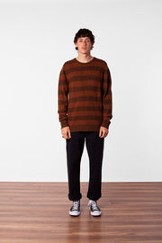 FISHERMAN KNIT MOCHA