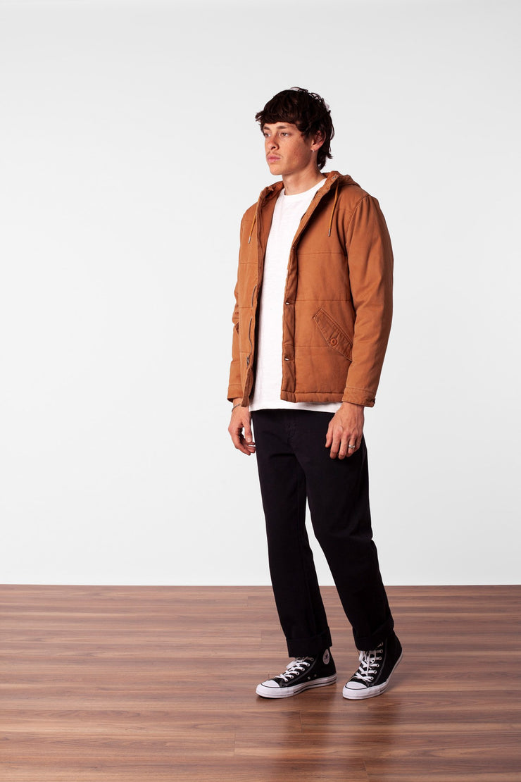 WELL WORN JACKET TOBACCO