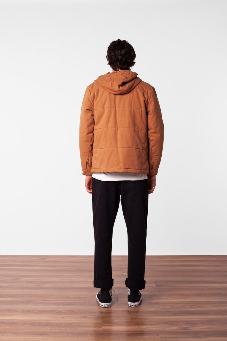 WELL WORN JACKET TOBACCO