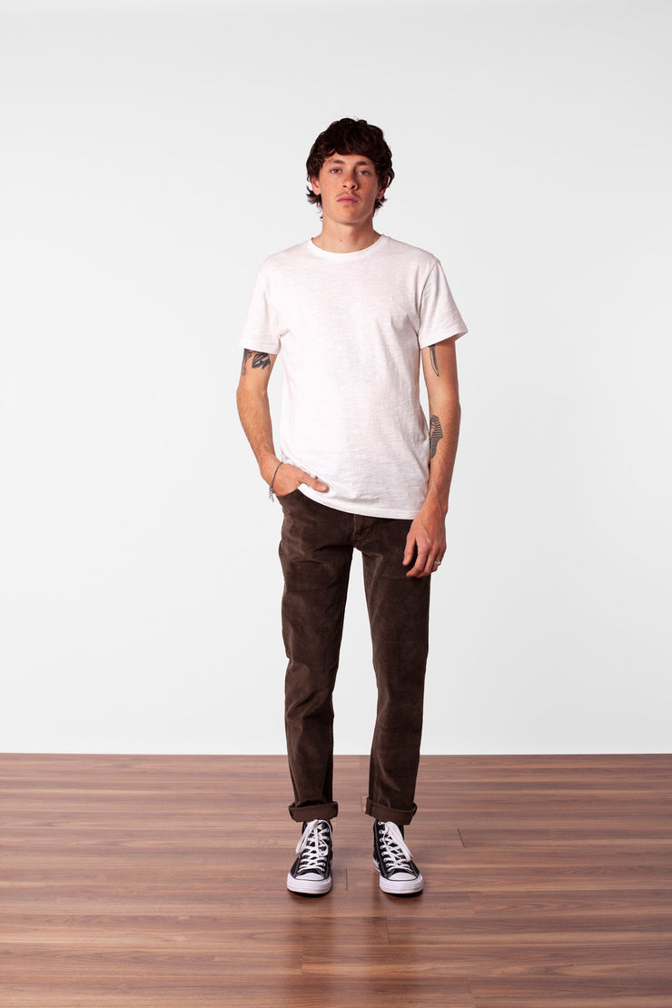 CORDUROY JEAN PANT CHOCOLATE