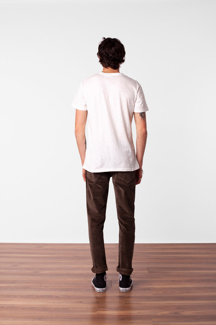 CORDUROY JEAN PANT CHOCOLATE