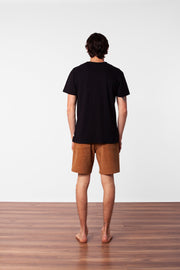 CORDUROY BUNKER WALKSHORT TOBACCO