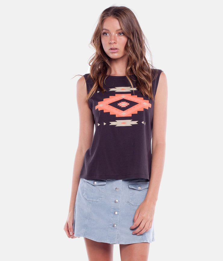 AZTEC TANK ROCK BLACK