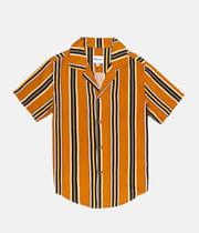 BOYS AZORES SS SHIRT TOBACCO